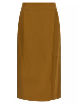 Alberto Biani - Brown Wrap Skirt (30)