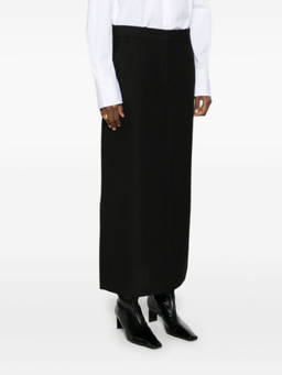 Toteme - Black Long Straight Skirt (24)