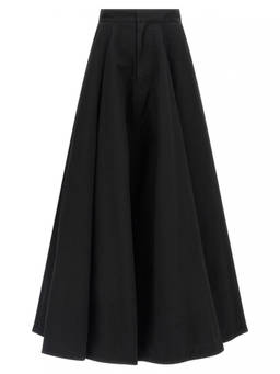 Balenciaga - Black Godet Skirt
