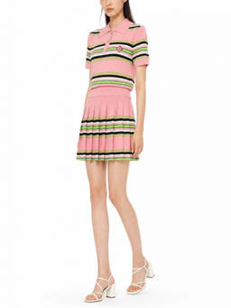 Casablanca - Multi-Color Stripes Mini Skirt (26)