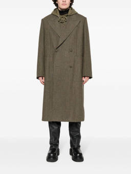 Givenchy - Khaki Oversized Coat (M)
