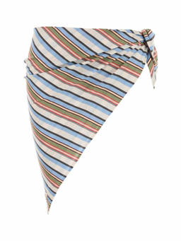 PRADA - Multi-Color Embroidered Cotton Sarong (28)