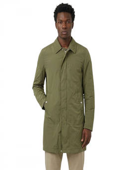 Woolrich - Olive Regular Trench Coat