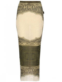Jean Paul Gaultier - Multi-Color Printed Maxi Skirt (24)