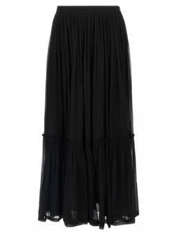 Saint Laurent - Black Long Skirt (26)