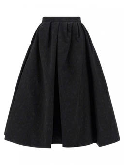 Carolina Herrera - Black Full Skirt (28)