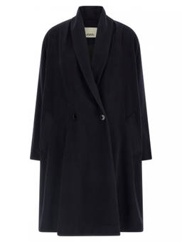 Isabel Marant - Black Elise Wool Double-Breasted Coat (S)