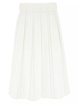 Jil Sander - White Midi Skirt (24)
