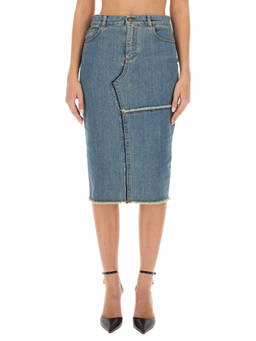 Tom Ford - Denim Solid Midi Skirt (26)
