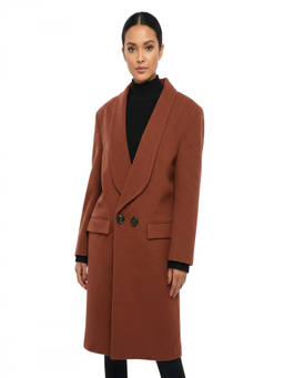 Dsquared2 - Orange Shawl Lapel Trench Coat