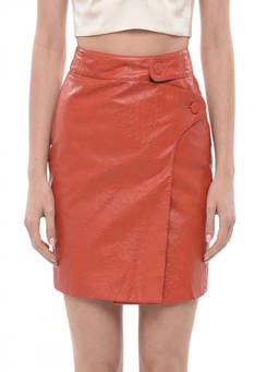 Dsquared2 - Red Solid Mini Skirt (24)