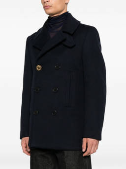 Givenchy - Dark Blue Double-Breasted Pea Coat