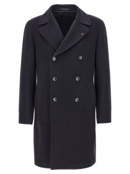 Tagliatore - Navy Blue Arden Coat