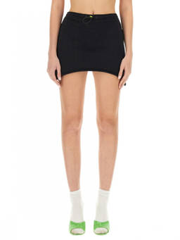 Barrow'S - Black Solid Mini Skirt (26)