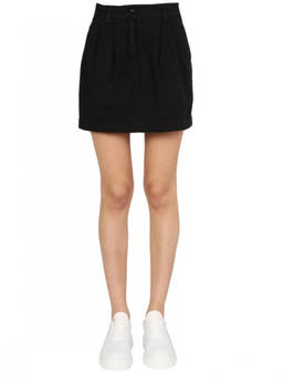 Department 5 - Black Solid Mini Skirt