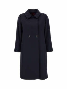 Max Mara - Dark Blue Trench Coat