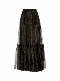 Saint Laurent - Multi Color Printed Skirt (26)