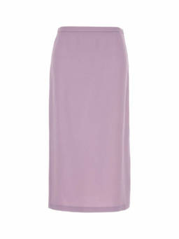 Gucci - Lilac Crepe Skirt