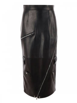 Alexander McQueen - Black Long Black Skirt (26)