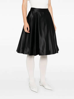 Vivetta - Black Ruota Midi Skirt
