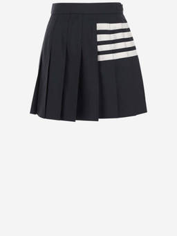 Thom Browne - Blue 4 Bar Skirt (26)