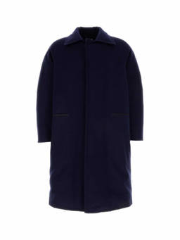 Zegna - Navy Blue Wool Coat (M)
