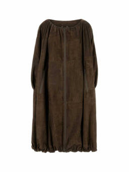 Ferragamo - Brown Suede Overcoat (XS)