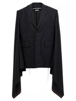 Junya Watanabe - Black Seymo Wool Cape Jacket (XS)