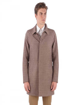 Corneliani - Multi-Color Check Trench Coat