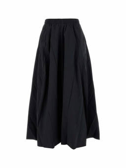 Balenciaga - Black Slate Tech Fabric Skirt