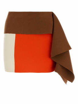 Fendi - Multi-Color Wool Mini Skirt (28)