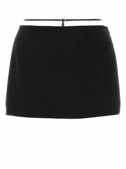 Dsquared2 - Black Polyester Mini Skirt