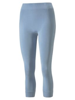 Puma - Evo knit High-Waist 7/8 Womens Blue Tights