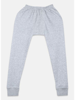 Monte Carlo - Grey Cotton Skinny Fit Textured Tapered Thermal