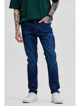 Snitch - Navy Blue Slim Fit Jeans
