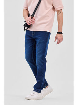 Snitch - Navy Blue Slim Fit Jeans