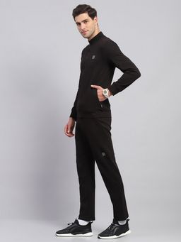 Rock.it - Mens Black Smart Fit Full Sleeve Jacket with Trackpant