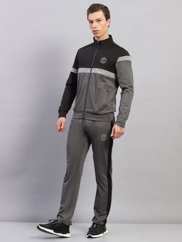 Rock.it - Mens Grey Smart Fit Full Sleeve Jacket with Trackpant