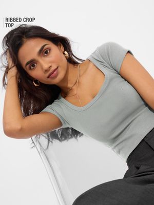 RUBY SL CROPPED TOP