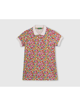 United Colors of Benetton - Printed T-shirt- Multi-colour
