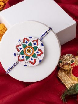 PANASH - Handpainted Mandala Art Rakhi Gift Set