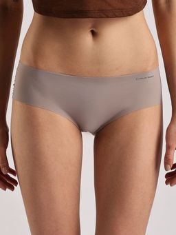 Calvin Klein - Brown Solid Low Rise Seamless Hipster