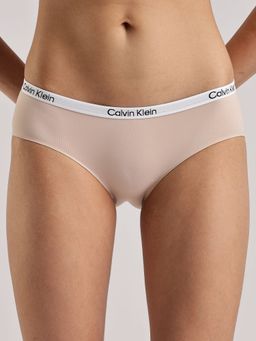 Calvin Klein - Brown Solid Low Rise Hipster
