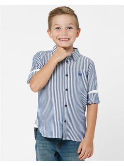 Kate & Oscar - Boys Shirts - Blue