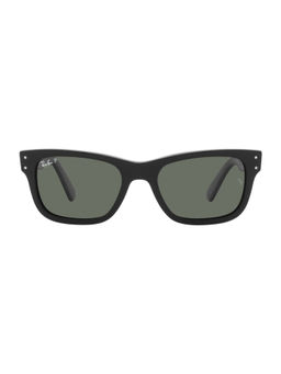 Ray-Ban - Black Sunglasses(0RB2283|Rectangle |Black Frame|Green Lens |55 mm )
