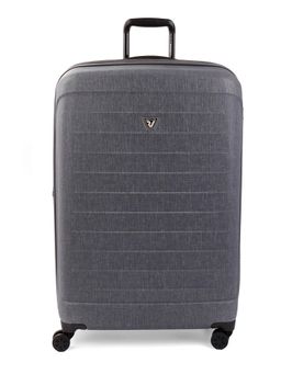 Roncato - FIBERLIGHT Antracite Color Hard Large Size Trolley - 41915022L