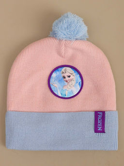 Kidsville - Official Frozen Winter Beanie - Pink (7-12 Years)