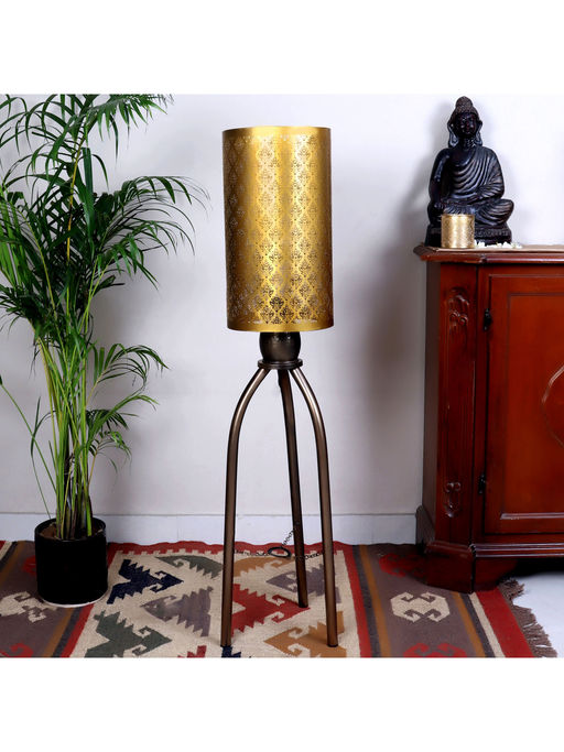 NAKSHIKATHAA Gandhara Floor Tripod Ambient Lamp