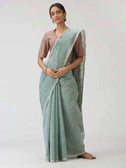 Fabindia - Cotton Woven Loom Sari