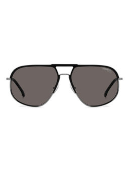 CARRERA - Mens Grey Shaded Lens Pilot Sunglasses with 100% Uv Protection
